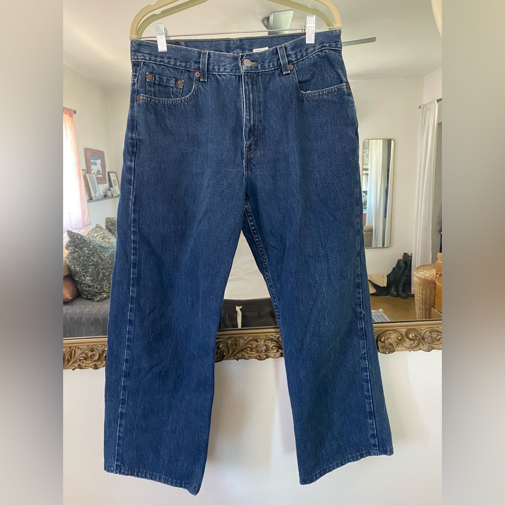 Vintage Levi’s 577 Dark Wash Blue Jeans